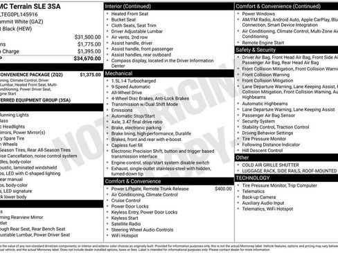 Certified 2023 GMC Terrain SLE w/ Driver Convenience Package image 6