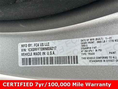 Certified 2021 RAM 1500 Big Horn w/ Trailer Tow Group image 30