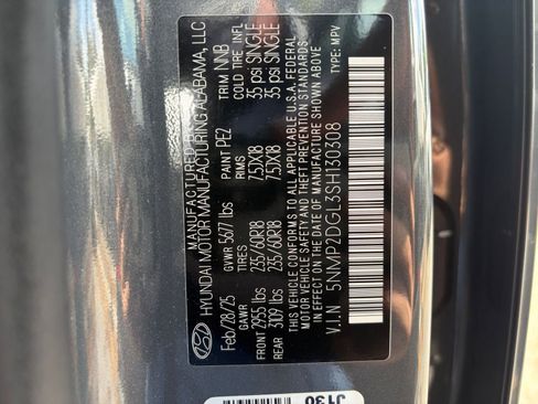 Used 2025 Hyundai Santa Fe SEL AWD/4WD image 31