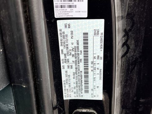 Used 2022 Ford F150 Lariat w/ Equipment Group 502A High AWD/4WD image 32