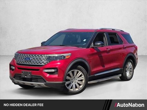 Used 2020 Ford Explorer Limited w/ Class III Trailer Tow Package RWD image 1