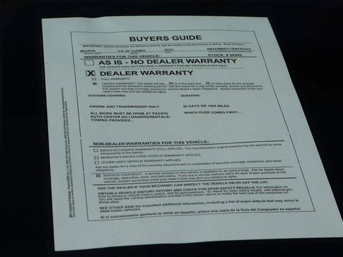 Used 2025 MAZDA CX-30 2.5 Turbo w/ Premium Package image 48