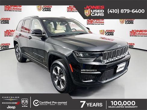 Used 2022 Jeep Grand Cherokee Limited 4xe w/ Luxury Tech Group II AWD/4WD image 1