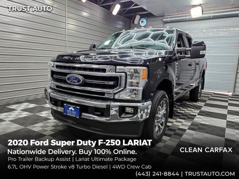 Used 2020 Ford F250 Lariat w/ Lariat Ultimate Package AWD/4WD image 1