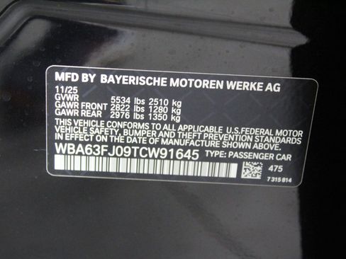 New 2026 BMW 540i xDrive w/ M Sport Package image 19