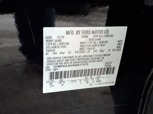 Certified 2022 Ford Edge SEL image 24