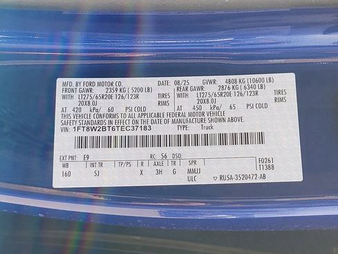 New 2026 Ford F250 Lariat w/ Lariat Premium Package image 14