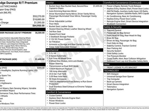Used 2024 Dodge Durango R/T AWD/4WD image 30