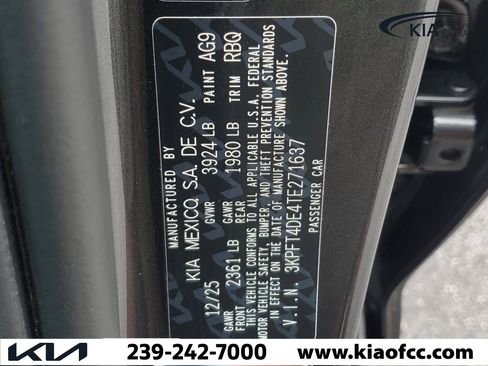 Certified 2026 Kia K4 LXS FWD image 30