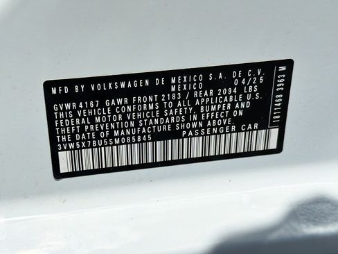 Used 2025 Volkswagen Jetta S FWD image 42