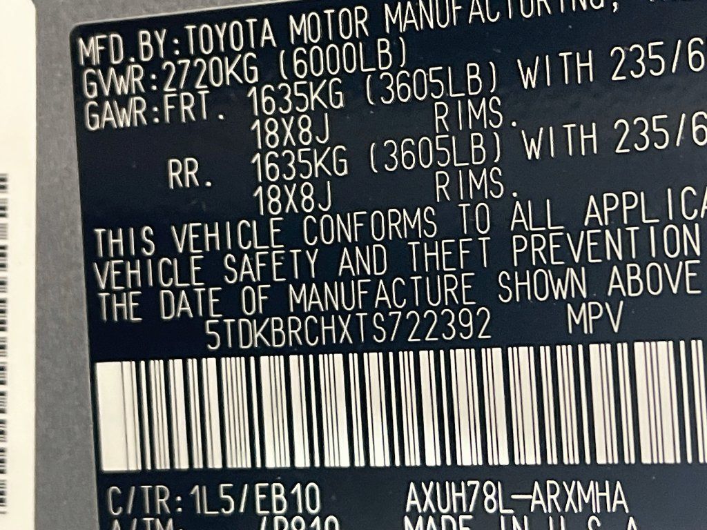 Certified 2026 Toyota Highlander XLE AWD/4WD image 34