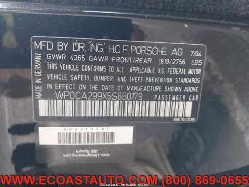 Used 2005 Porsche 911 Carrera 4S image 15