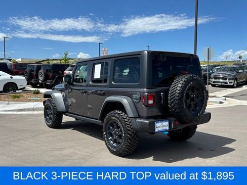 Used 2023 Jeep Wrangler Unlimited w/ Cold Weather Group AWD/4WD image 3