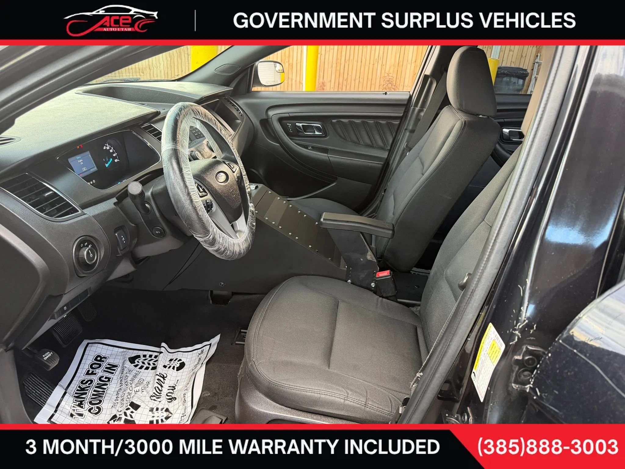 Used 2019 Ford Taurus Police Interceptor w/ Ultimate Wiring Package FWD image 10
