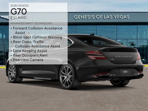 New 2026 Genesis G70 2.5T RWD image 7