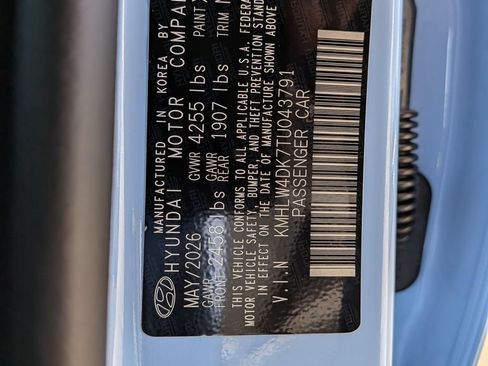 New 2026 Hyundai Elantra N FWD image 36