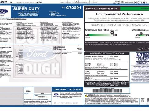 Used 2025 Ford F250 Lariat w/ Lariat Ultimate Package AWD/4WD image 6