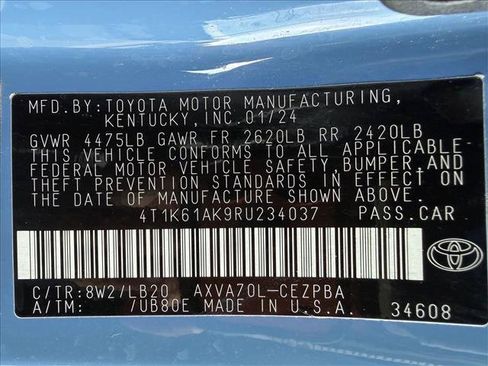 Used 2024 Toyota Camry XSE FWD image 23