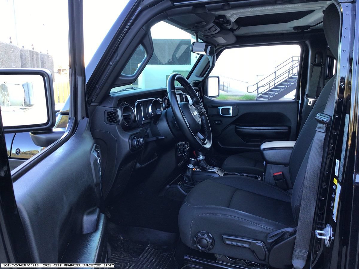 Used 2021 Jeep Wrangler Unlimited Sport AWD/4WD image 8