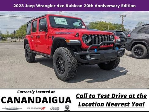 New 2023 Jeep Wrangler Unlimited Rubicon 4xe image 1
