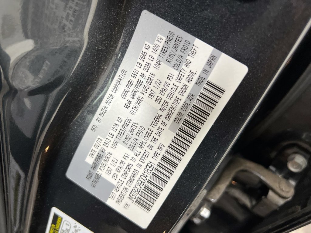 Used 2013 MAZDA CX-9 Touring FWD image 28