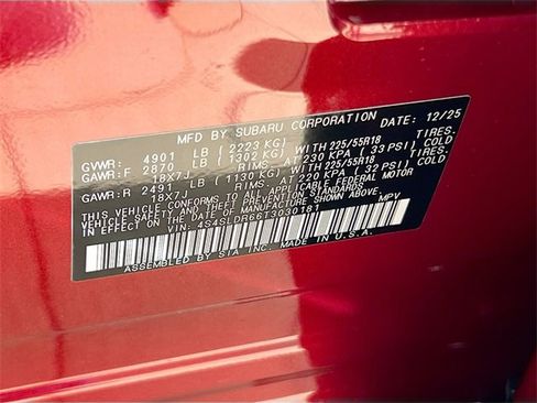 New 2026 Subaru Forester Limited image 36