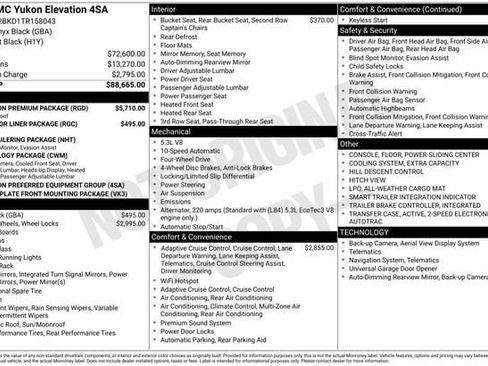 Used 2026 GMC Yukon Elevation w/ Elevation Premium Package image 32