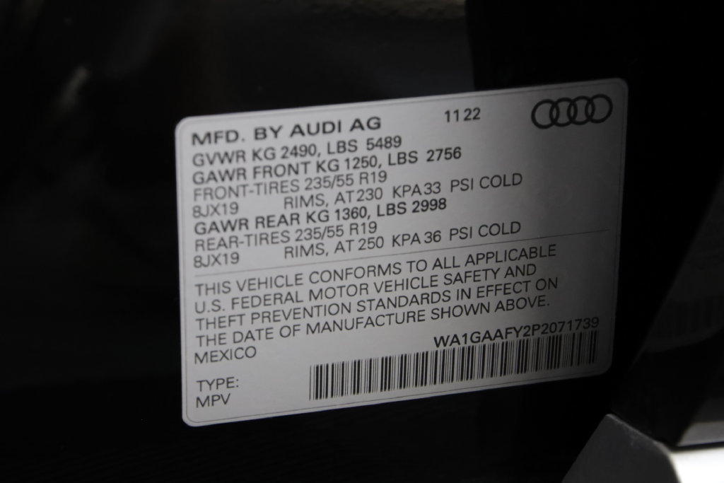 Used 2023 Audi Q5 2.0T Premium w/ Convenience Package AWD/4WD image 24