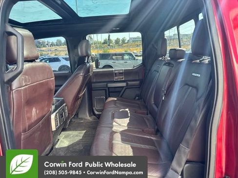 Used 2015 Ford F150 Platinum w/ Technology Package AWD/4WD image 13