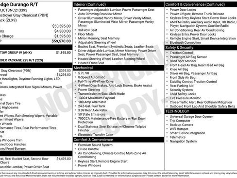 Used 2022 Dodge Durango R/T w/ Trailer Tow Group IV image 40