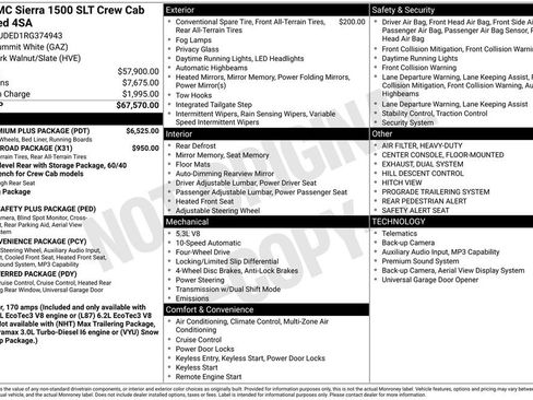 Used 2024 GMC Sierra 1500 SLT w/ SLT Premium Plus Package image 9