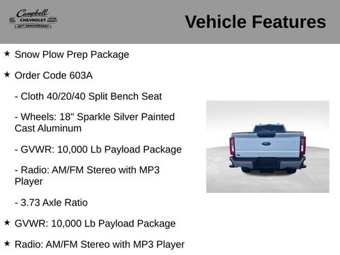 Used 2025 Ford F250 XLT w/ Snow Plow Prep Package AWD/4WD image 5