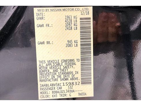 Used 2019 Nissan Altima 2.5 S FWD image 29