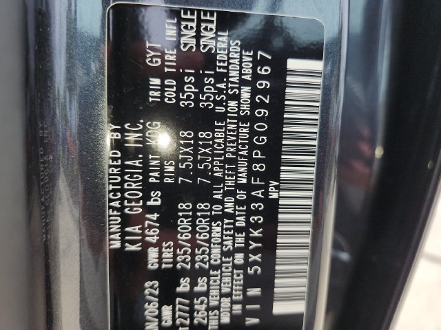 Certified 2023 Kia Sportage EX FWD image 35