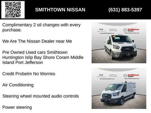 Used 2020 Ford Transit 150 Low Roof w/ Upfitter Package image 4