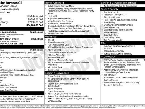 Used 2022 Dodge Durango GT w/ Blacktop Package AWD/4WD image 13