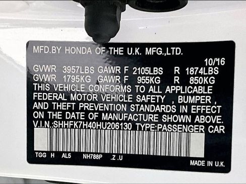 Used 2017 Honda Civic Sport image 31