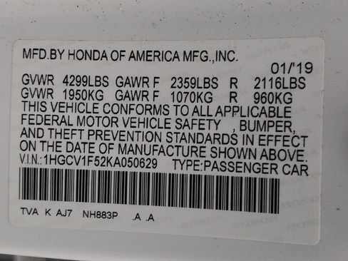 Used 2019 Honda Accord EX-L image 33