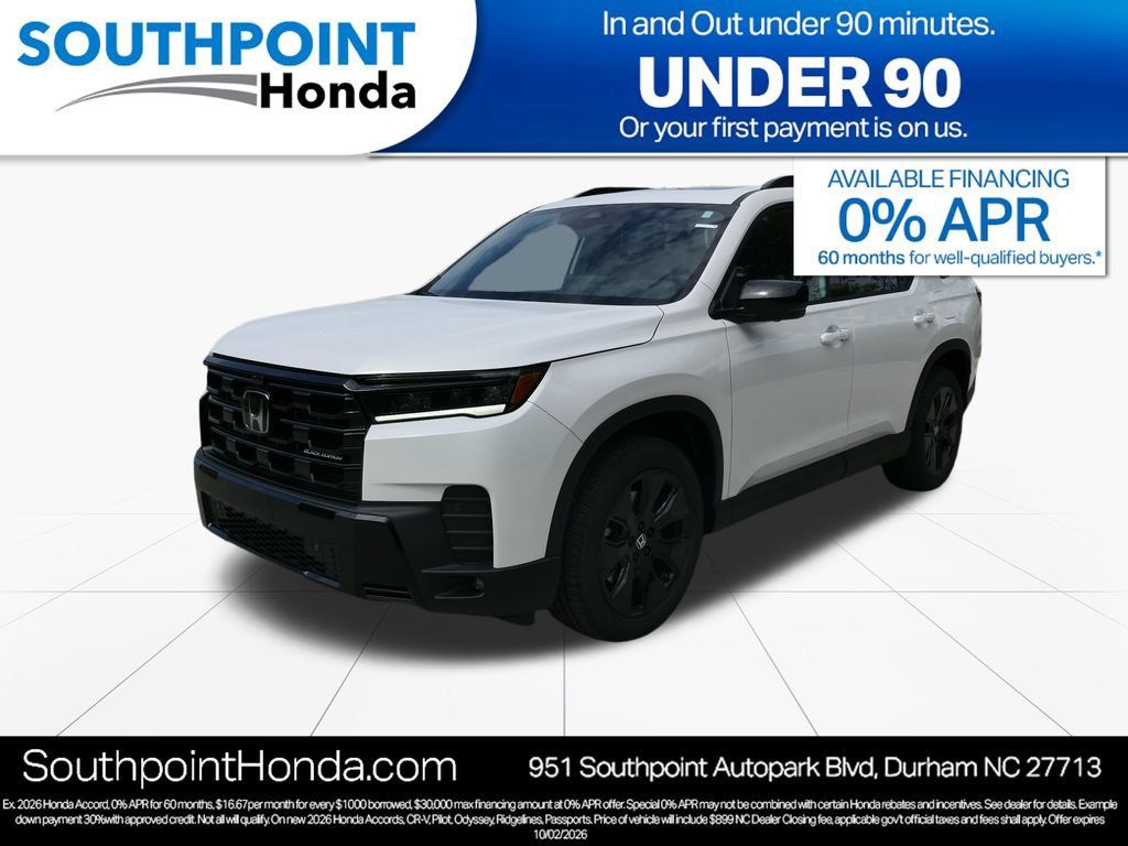 New 2026 Honda Pilot Black Edition image 3