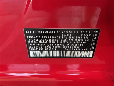 Used 2020 Volkswagen GTI SE FWD image 24