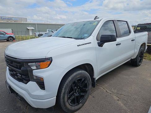 Used 2023 Chevrolet Silverado 1500 Custom w/ LPO, Dark Essentials Package RWD image 1