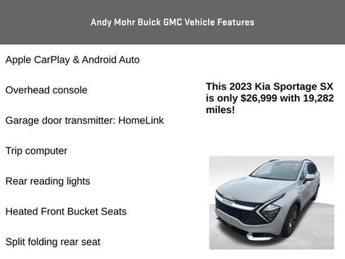 Used 2023 Kia Sportage SX FWD image 12