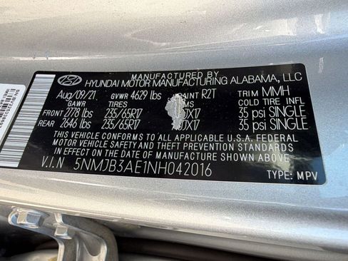 Used 2022 Hyundai Tucson SEL w/ Cargo Package FWD image 18