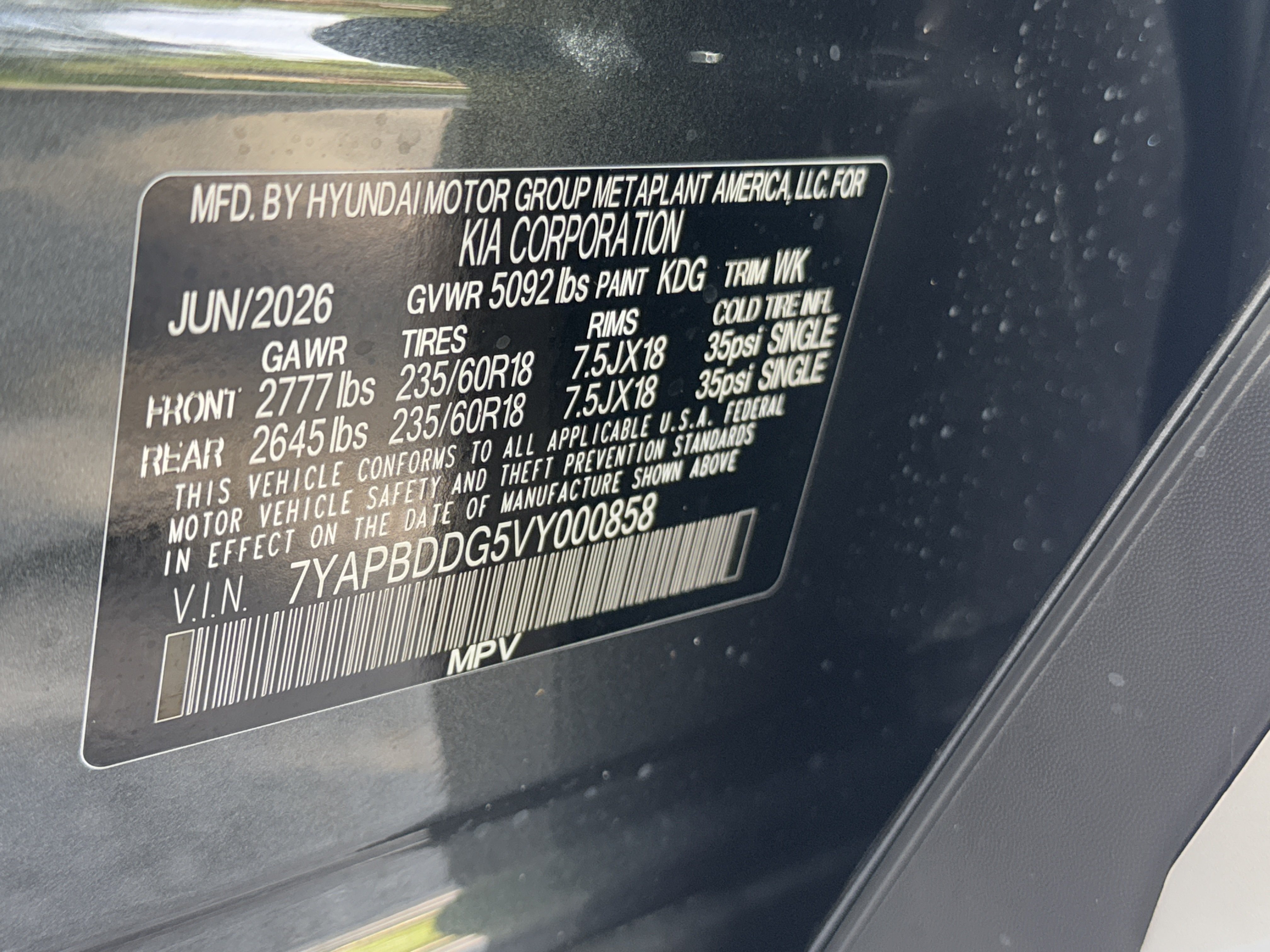 New 2027 Kia Sportage S AWD/4WD image 14