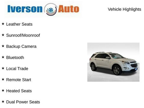 Used 2017 Chevrolet Equinox Premier w/ Enhanced Convenience Package AWD/4WD image 2