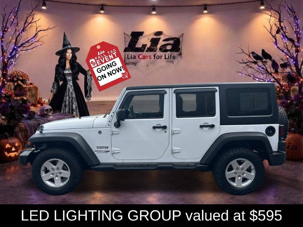 Certified 2018 Jeep Wrangler Unlimited Sport S AWD/4WD image 8