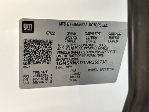 Certified 2022 Chevrolet Tahoe LT w/ Luxury Package image 29