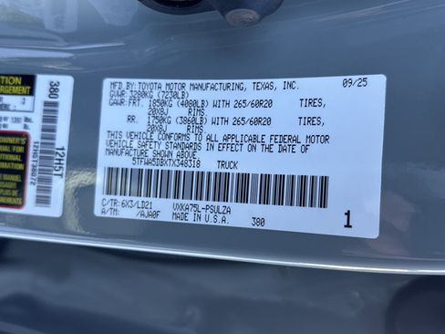 Certified 2026 Toyota Tundra Limited w/ Nightshade Package image 34