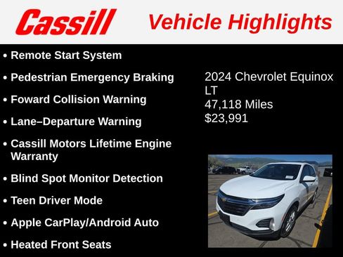 Used 2024 Chevrolet Equinox LT AWD/4WD image 3