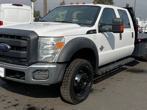 Used 2012 Ford F550 4x4 Crew Cab Super Duty w/ Payload Upgrade Pkg image 1